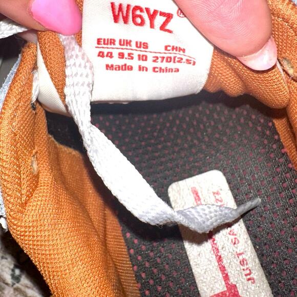 W6YZ jet-m. sneakers with ultra-lightweight sole black-grey-white Men’s 10 - Picture 5 of 6